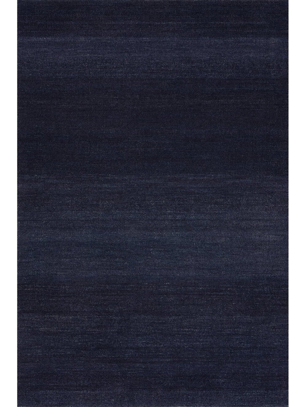Rugs USA Hollis Solid Wool Rug by Nate Berkus | Navy Blue Rug Size 7'6"x9'6"
